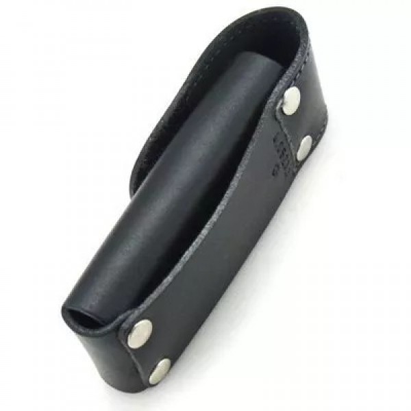 Чохол шкіряний на липучці для ножів 111 мм Victorinox петля на пояс, до 4шарів, подарункова картонна коробка (4.0523.30)