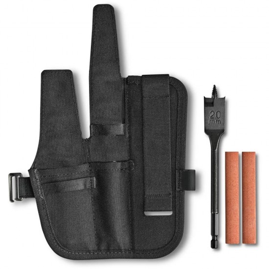 Чохол нейлоновий для ножа Venture Pro Victorinox зі свердлом та 2 каміннями для заточки (4.0540)