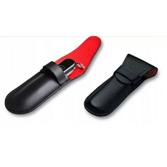 Чохол для ножів Ambassador 74 мм, Executive 74 мм та Excelsior 84 мм Victorinox, 1-2 шари, еко-шкіра, чорний (4.0669)