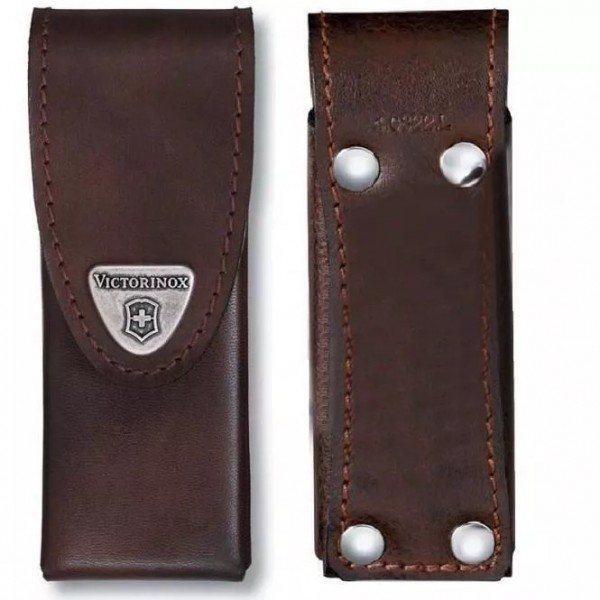 Чохол шкіряний на пояс для SwissTool Spirit Victorinox коричневий (4.0822.L)