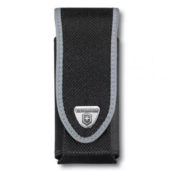 Чохол на пояс нейлоновий для мультитулів 115мм Victorinox SwissTool Spirit Plusз відділенями для набору біт, монтажного ключа та штопора, чорний (4.0833.N)