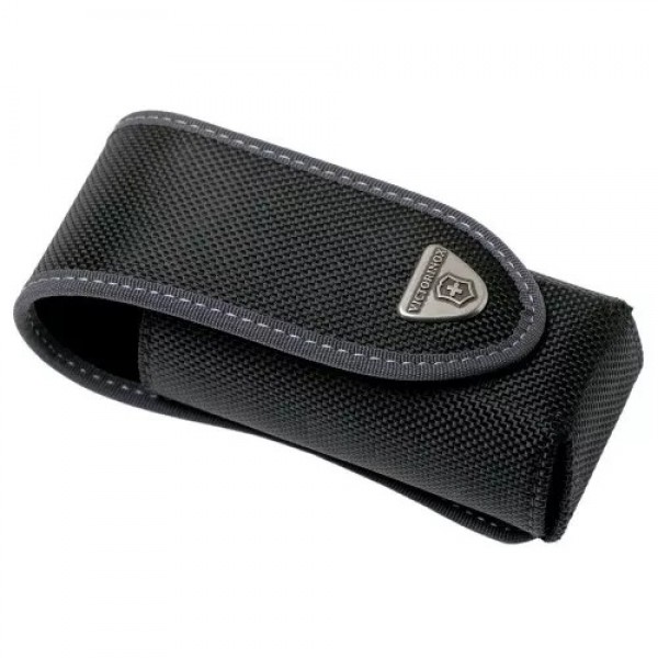 Чохол на пояс нейлоновий для мультитулів 115мм Victorinox SwissTool Spirit Plusз відділенями для набору біт, монтажного ключа та штопора, чорний (4.0833.N)