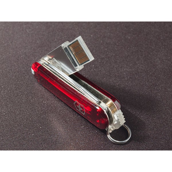 Складаний ніж Victorinox@Work 4.6125.TG16B з usb-модулем 16ГБ