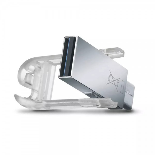 Швейцарський ніж Victorinox Work 58 мм 8 функцій USB флешка 32 Гб Червоний (4.6235.TG32B1)