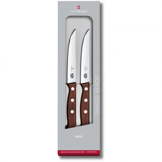 Кухонне набір Victorinox Wood Steak Set 5.1200.12G