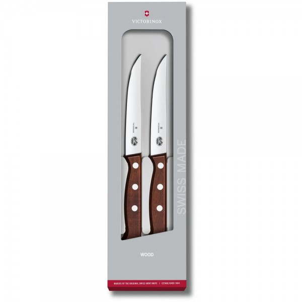 Кухонне набір Victorinox Wood Steak Set 5.1200.12G