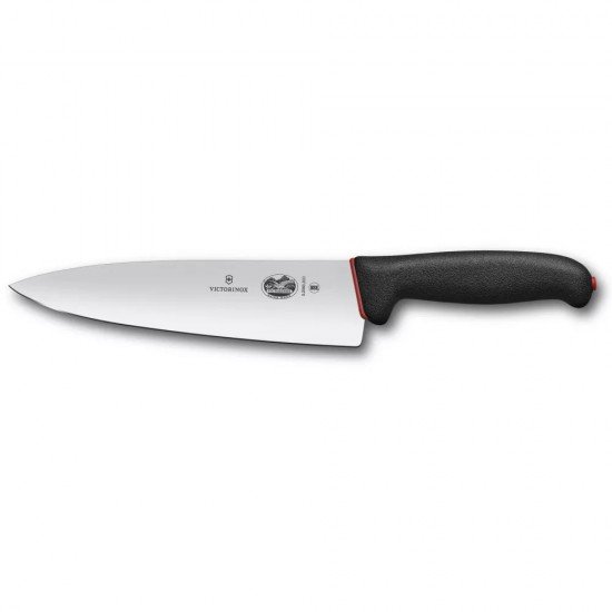 Кухонний шеф-ніж лезо 20 см Dual Grip Chef's чорно червона рукоять (5.2063.20D)