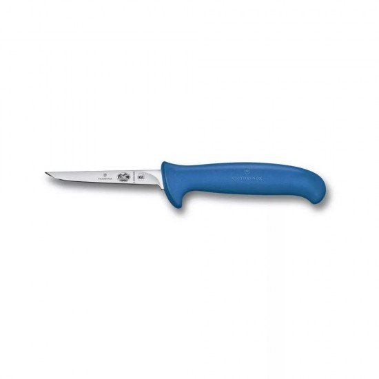 Кухонний обробний ніж для птиці 9 см Victorinox Small Fibrox Poultry лезо вузьке синя ручка (5.5902.09S) Кухонний обробний ніж для птиці 9 см Victorinox Small Fibrox Poultry лезо вузьке синя ручка (5.5902.09S)