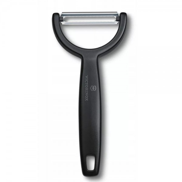 Набір для чистки овочів з двох предметів Victorinox Swiss Classic Paring Set ніж, овочечистка, чорний (6.7113.22)