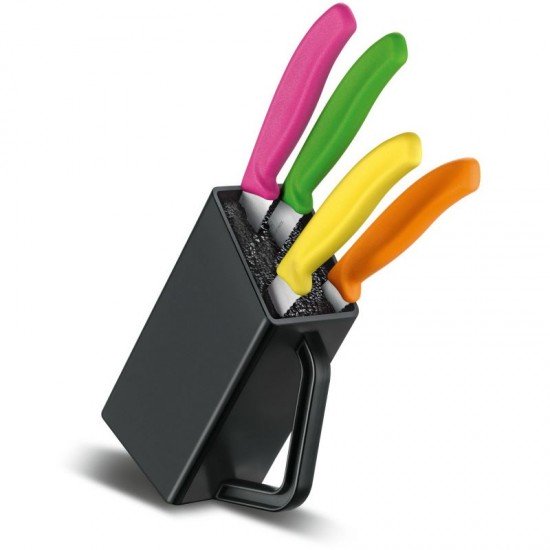 Кухонний набір Victorinox SwissClassic Steak And Pizza Block 6.7126.4 Кухонний набір Victorinox SwissClassic Steak And Pizza Block 6.7126.4