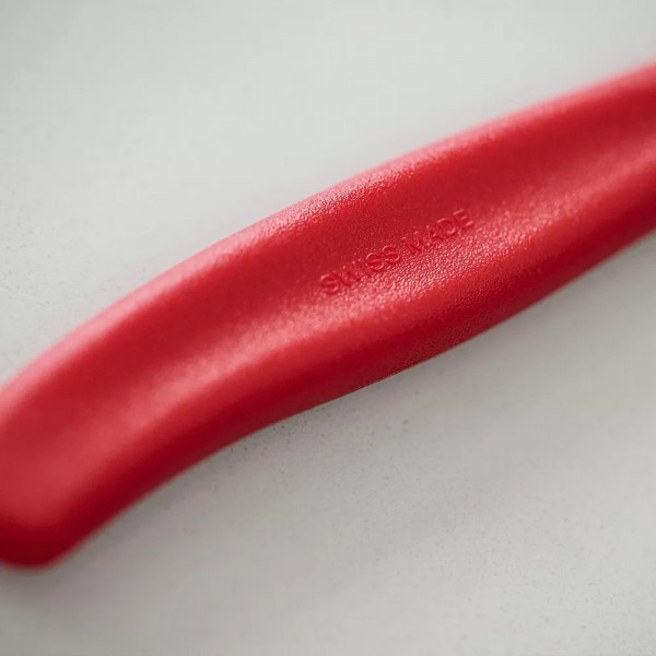 Набір з 2 ножей для томатів 11 см Victorinox Swiss Classic закруглений кінчик, серрейторне лезо,червоний, коробка (6.7831.2C1)