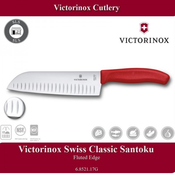 Кухонний ніж Victorinox SwissClassic Santoku 6.8521.17B