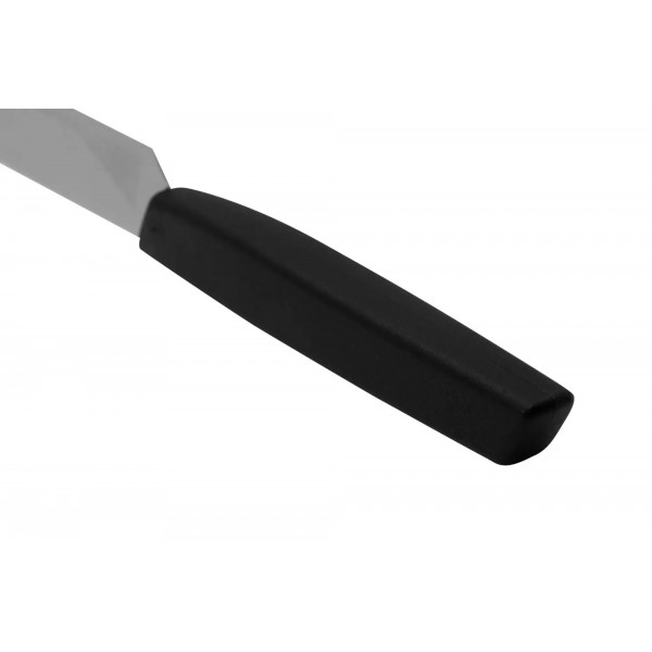 Кухонний ніж для стейку 12см Victorinox Swiss Modern Steak Knife пряме лезо, чорний (6.9003.12)