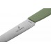 Кухонний ніж універсальний 10 см Victorinox Swiss Modern Paring Knife для різання та чищення, гладке лезо зелений (6.9006.1042)