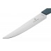 Кухонний столовий ніж для стейку 12 см Victorinox Swiss Modern Steak Knife пряме лезо, синій (6.9006.122)
