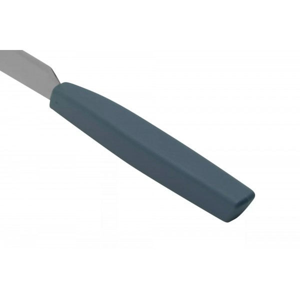 Кухонний столовий ніж для стейку 12 см Victorinox Swiss Modern Steak Knife пряме лезо, синій (6.9006.122)