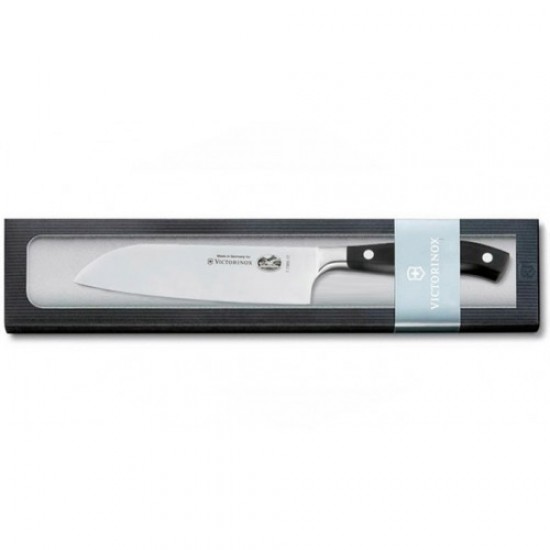 Кухонний кований професійний ніж Victorinox Santoku 7.7303.17G у подарунковій упаковці