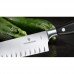 Кухонний кований професійний ніж Victorinox Santoku 7.7323.17G у подарунковій упаковці