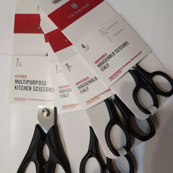 Ножиці універсальні 10 см Household Victorinox Італія чорні (8.1017.10)