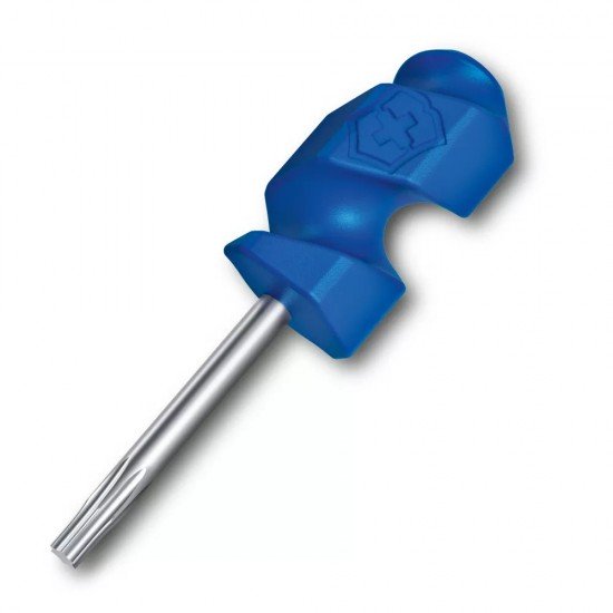 Міні-інструмент викрутка Torx T4 для ножів 84-111мм Victorinox вкручується у штопор, синій (A.3643.2T4) Міні-інструмент викрутка Torx T4 для ножів 84-111мм Victorinox вкручується у штопор, синій (A.3643.2T4)