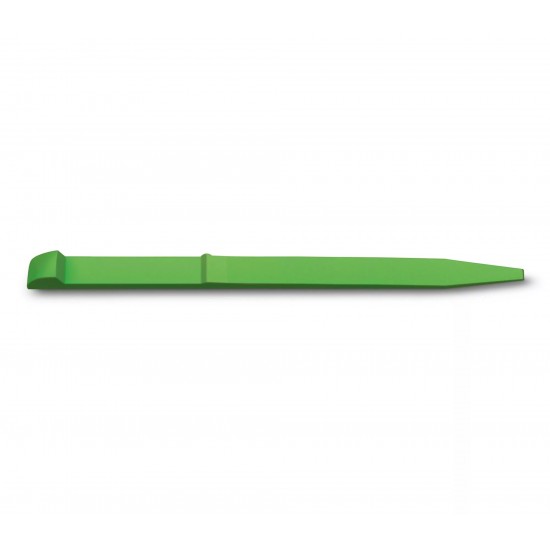 Зубочистка 45 мм для ножів 58-74мм, SwissCard, Nail Clip Victorinox прямий край, пластик, зелена (A.6141.4)