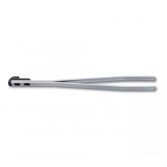 Пінцет для ножів 58-74мм та SwissCards Victorinox 46 мм, прямий край, чорний (A.6142.3)