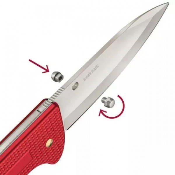 Втулка з різьбою для ножів Evoke Victorinox , шпилька для одноручного відкривання ножа 5,5х5,3мм (A.9487.2)