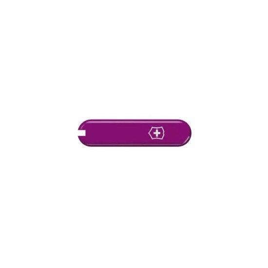 Накладка на ніж-брелок 58мм Victorinox Tasty Grape передня з лого, пурпоровий (C.6252.3)