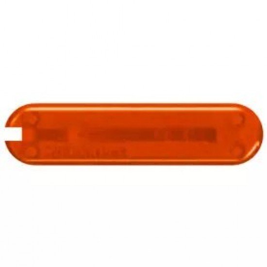 Накладка на ніж-брелок 58 мм Victorinox Fire Opal задня, помаренчева напівпрозора (C.6282.T4)