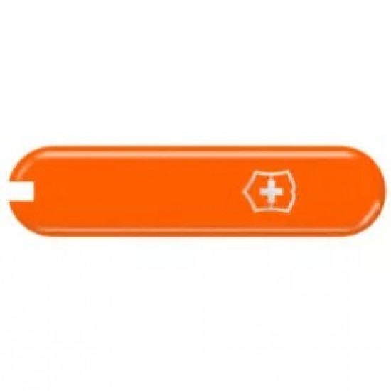 Накладка на ніж-брелок 58мм Victorinox Mango Tango передня з лого, помаранчева (C.6283.3)