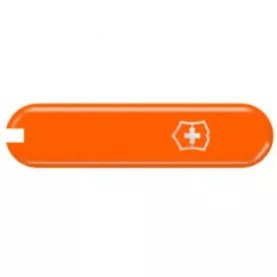 Накладка на ніж-брелок 58мм Victorinox Mango Tango передня з лого, помаранчева (C.6283.3)