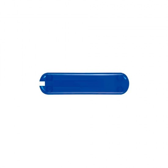 Накладка на ніж 65 мм Victorinox 65мм blue transparent задняя, синій напівпрозорий (C.6402.T4)