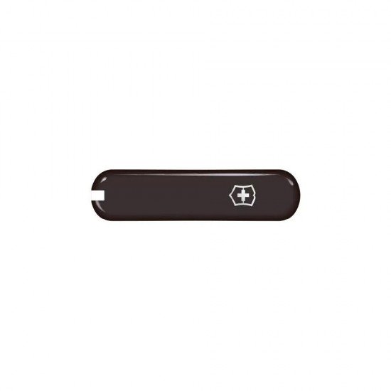 Накладка передня на ніж 65 мм Victorinox черна глянцева з лого (C.6403.3)