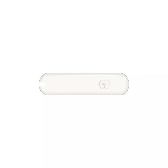 Накладка передня на ніж 65 мм Victorinox біла глянцева з лого (C.6407.3)