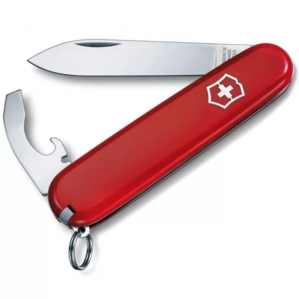 Складаний ніж 84 мм Victorinox Bantam 1 шар, 8 функцій, червоний, блістер (0.2303.B1)
