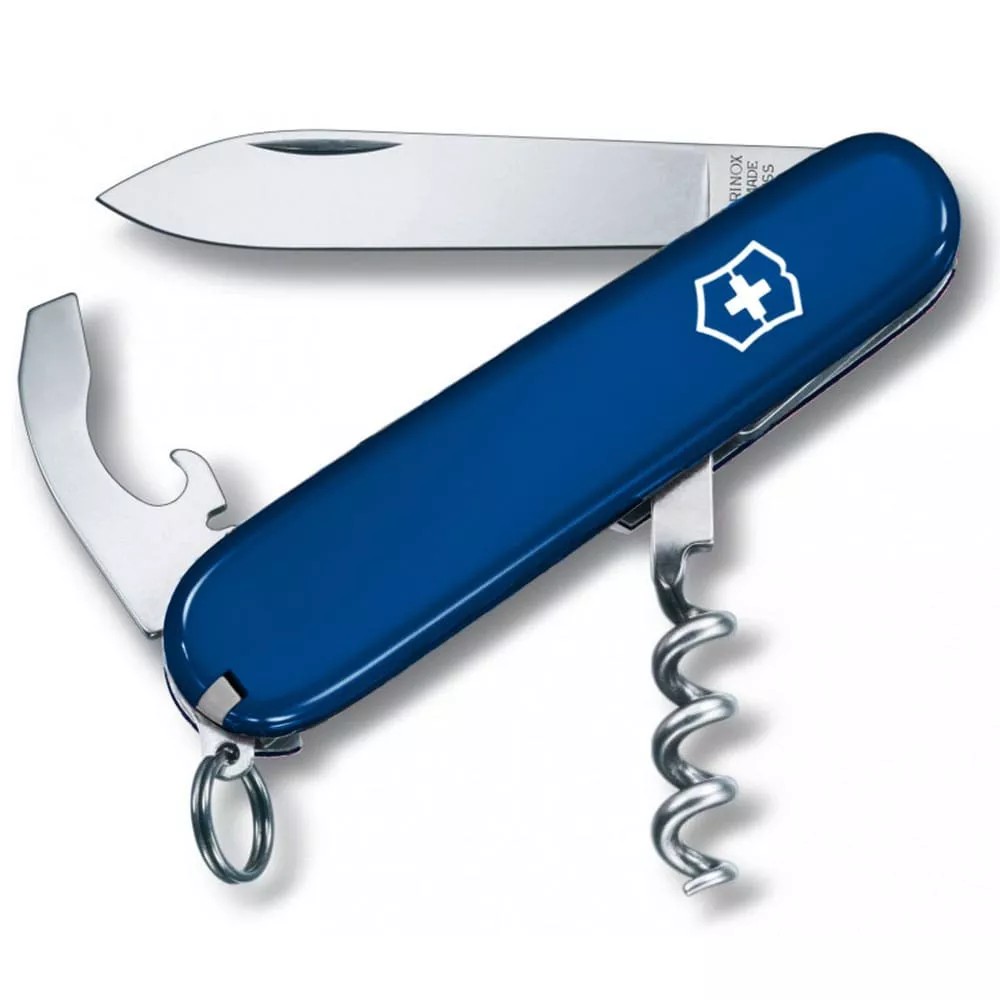 Складаний ніж 84 мм Victorinox Waiter 9 функций Синий (0.3303.2)