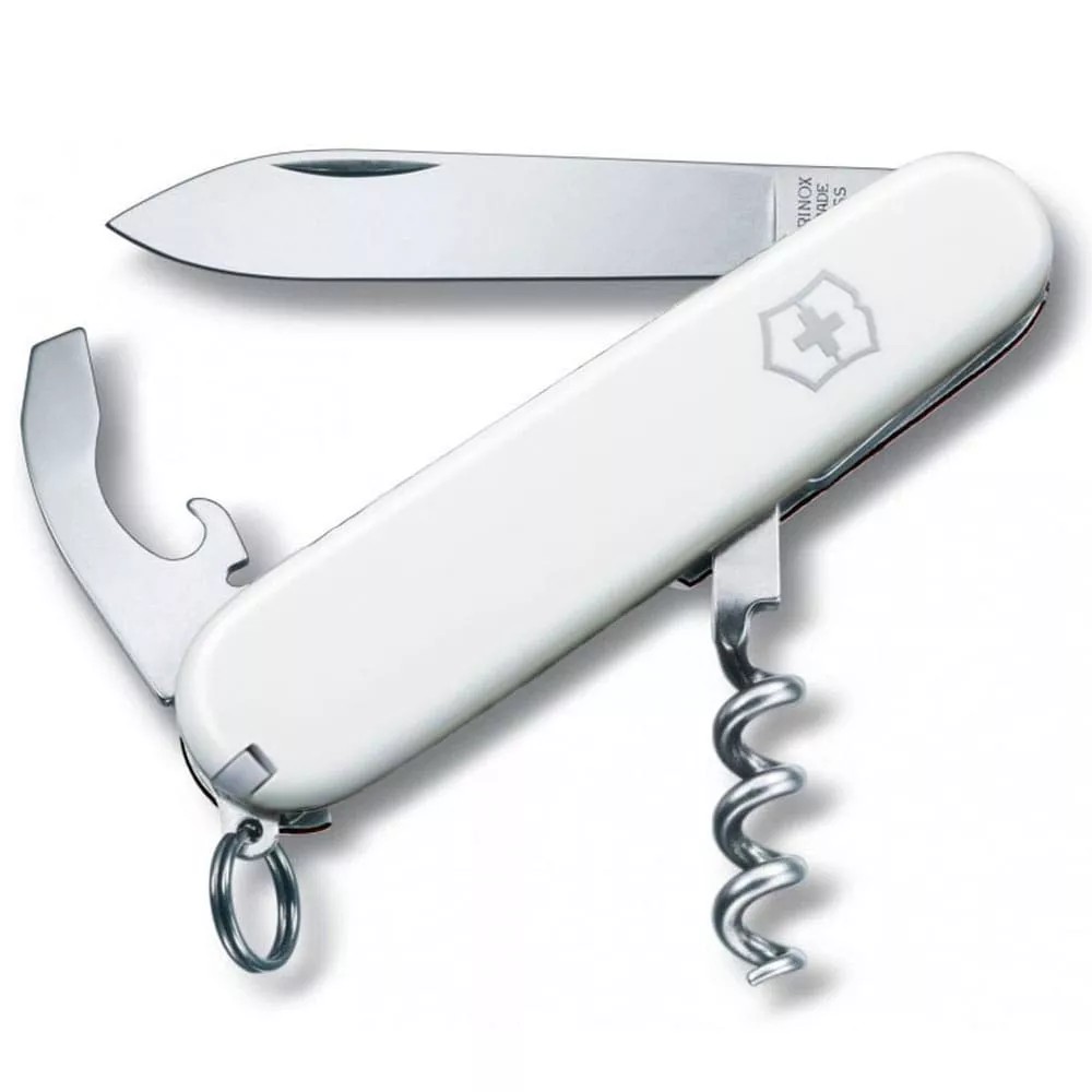 Складаний ніж 84 мм Victorinox Waiter 1 шар, 9 функцій, білі накладки (0.3303.7)