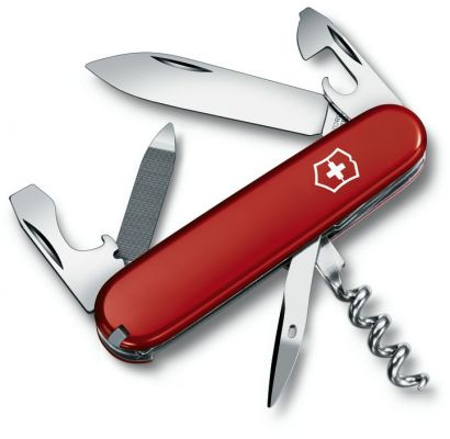 Складаний ніж Victorinox Sportsman червоний 0.3802
