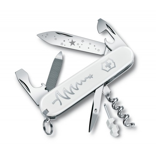 Складаний ніж Victorinox Sportsman White Christmas 0.3804.77 Special Edition 2018