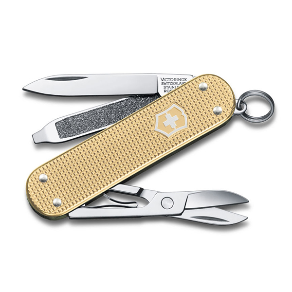 Складаний ніж Victorinox Classic Alox Limited Edition 2019 Champagne Gold 0.6221.L19