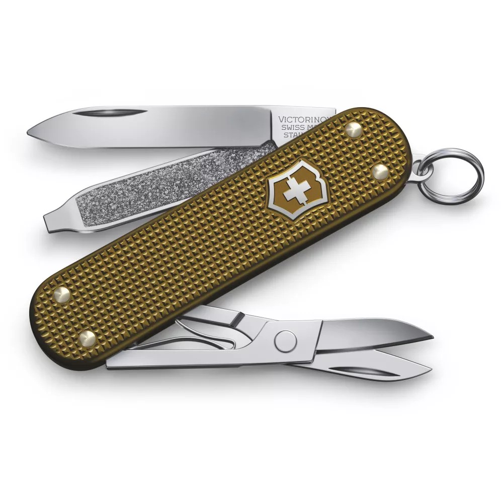 Лімітований складаний ніж Victorinox Classic SD Terra Brown 58мм 5 функцій Коричневий (0.6221.L24)