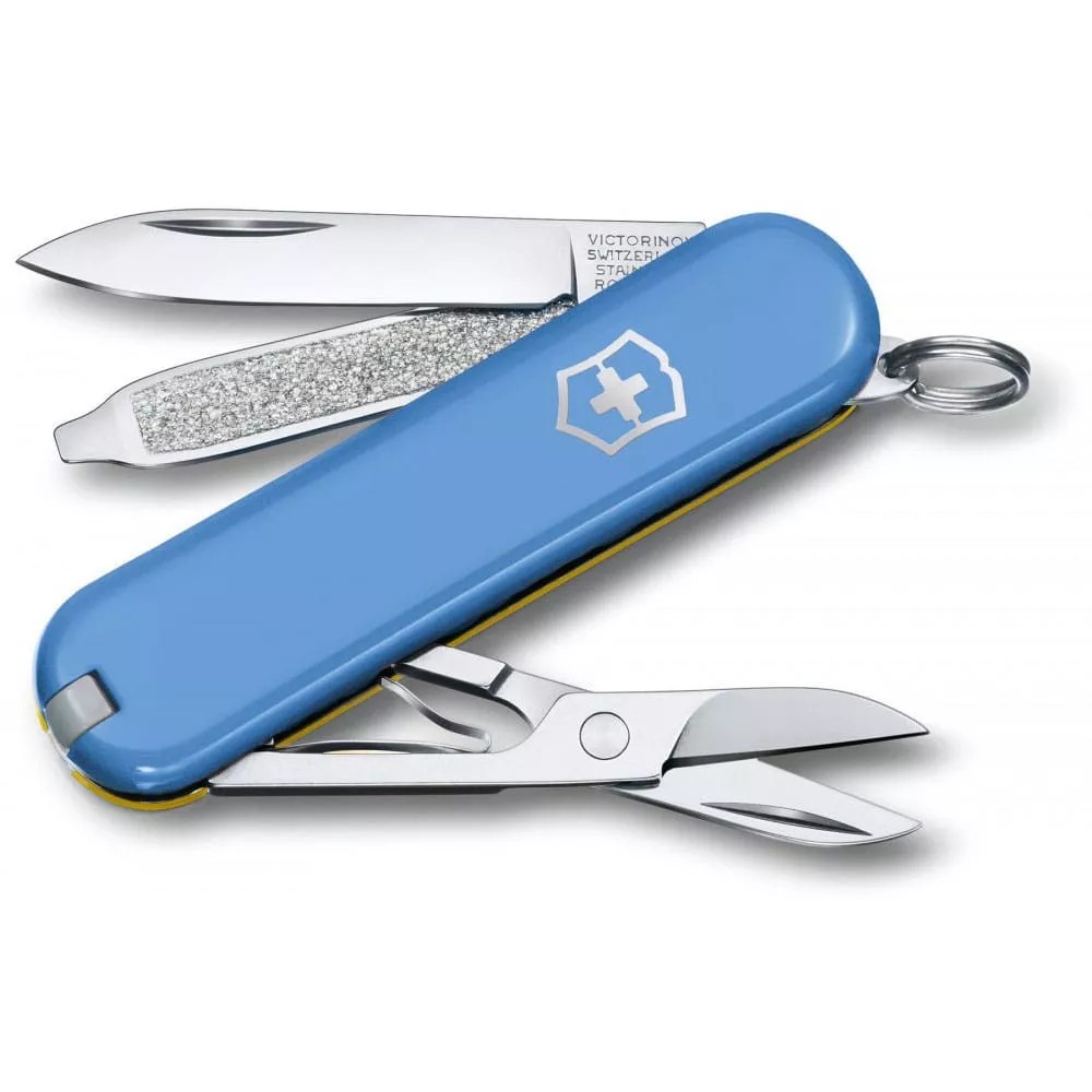 Складаний ніж Victorinox Classic SD Ukraine Блакитно-жовтий (0.6223.28G.8)