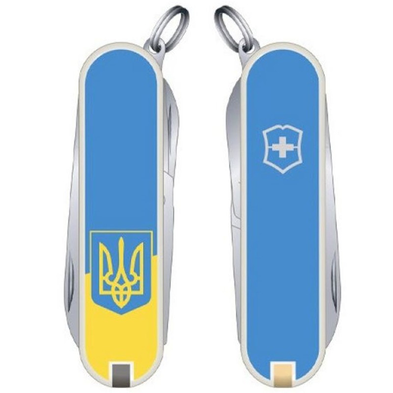 Складаний ніж Victorinox CLASSIC SD UKRAINE 0.6223.7_T0030r