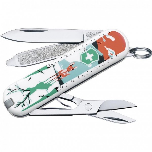 Складаний ніж Victorinox Classic They'll grow deer Vx06223.L1507
