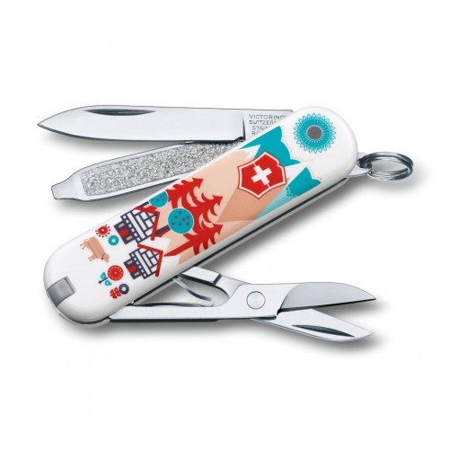 Складаний ніж Victorinox Classic Swiss Village 0.6223.L1510