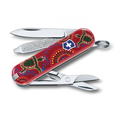 Складаний ніж Victorinox Classic LE 2017 "Turtles Down Under" 0.6223.L1710