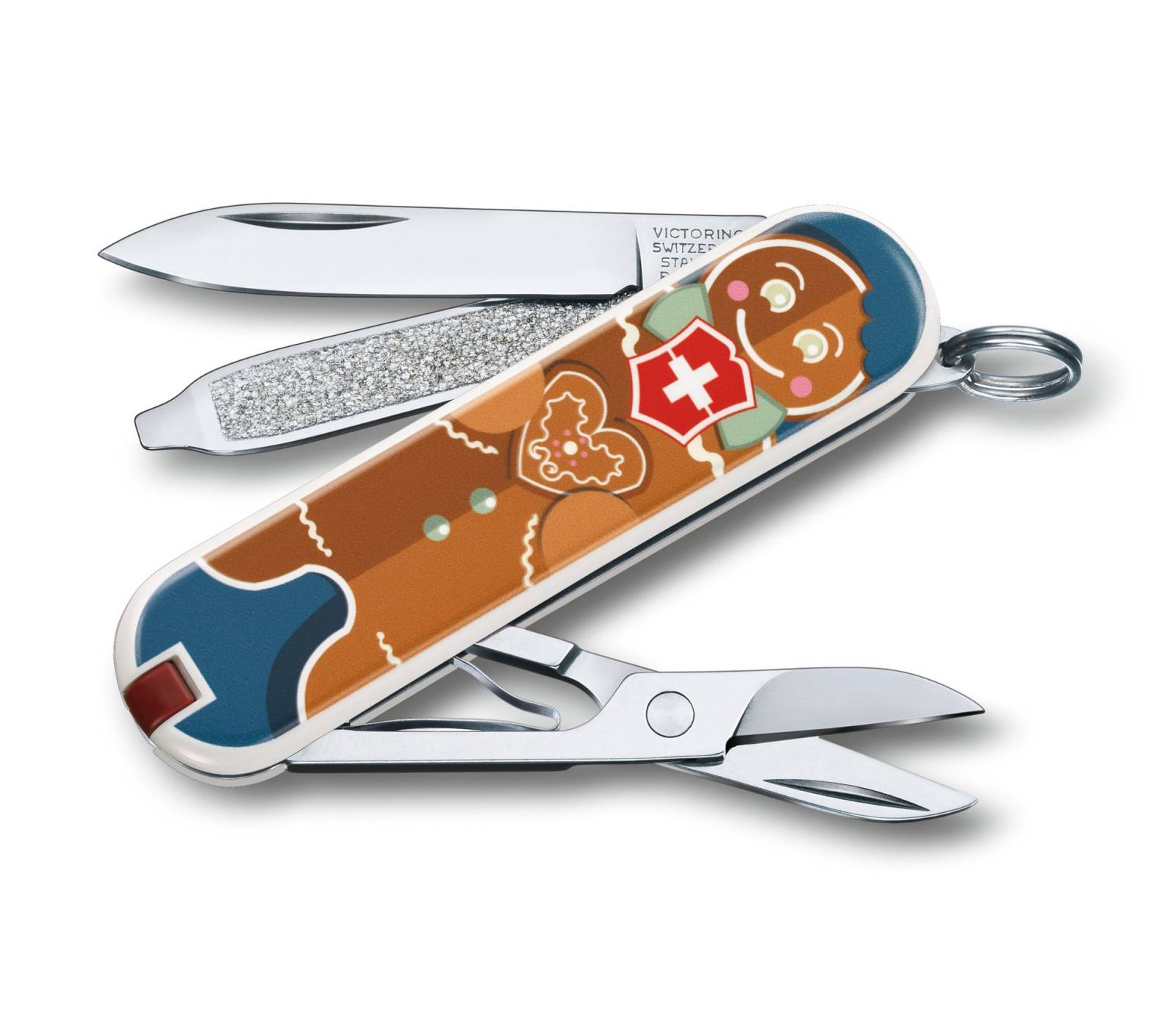 Складаний ніж Victorinox Classic LE Gingerbread Love 0.6223.L1909