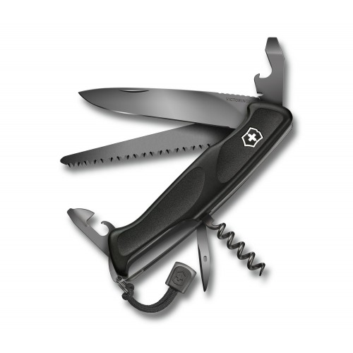 Ніж Victorinox Delemont Ranger Grip 55 Onyx Black 0.9563.C31P