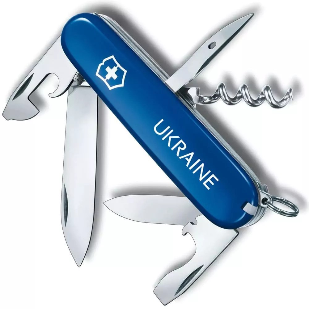 Складаний ніж Victorinox Spartan Ukraine Ukraine (1.3603.2_T0140u)