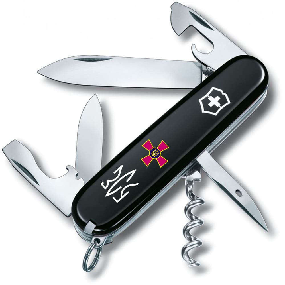 Складаний ніж Victorinox SPARTAN ARMY Емблема ЗСУ + Тризуб ЗСУ 1.3603.3_W1010u